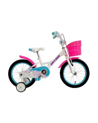 Bicicleta copii mtb ULTRA Larisa 16 C-Brake - Alb | 4-6 ani